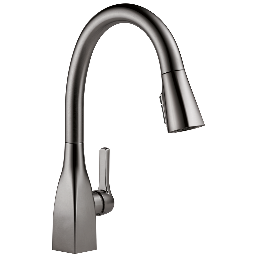 Delta 9183-KS-DST Mateo Single Handle Pull-Down Kitchen Faucet with Shield Spray Technology