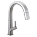 Delta Pivotal: Single Handle Pull Down Kitchen Faucet