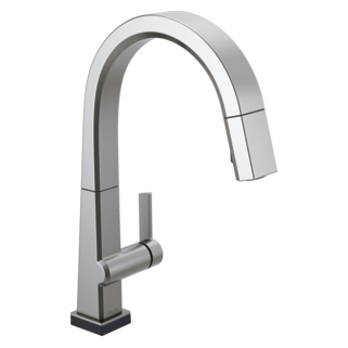 Delta Pivotal: Single Handle Pull Down Kitchen Faucet with Touch2O Technology