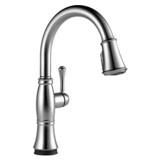 Delta Cassidy: Single Handle Pull-Down Kitchen Faucet with Touch<sub>2</sub>O and ShieldSpray Technologies