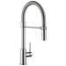 Delta 9659-DST Trinsic Single Handle Pull-Down Kitchen Faucet with Spring Spout