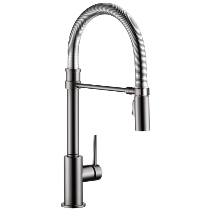 Delta 9659-KS-DST Trinsic Single Handle Pull-Down Kitchen Faucet with Spring Spout