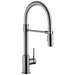 Delta 9659-KS-DST Trinsic Single Handle Pull-Down Kitchen Faucet with Spring Spout