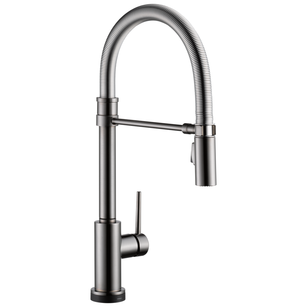 Delta 9659T-KS-DST Trinsic Single Handle Pull-Down Spring Spout Kitchen Faucet with Touch2O Technology