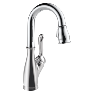 Delta Leland: Single Handle Pull-Down Bar / Prep Faucet