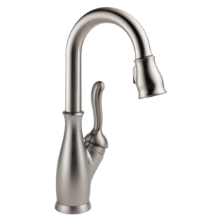 Delta Leland: Single Handle Pull-Down Bar / Prep Faucet