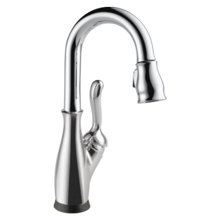 Delta Leland: Single Handle Pull-Down Bar / Prep Faucet with Touch<sub>2</sub>O Technology