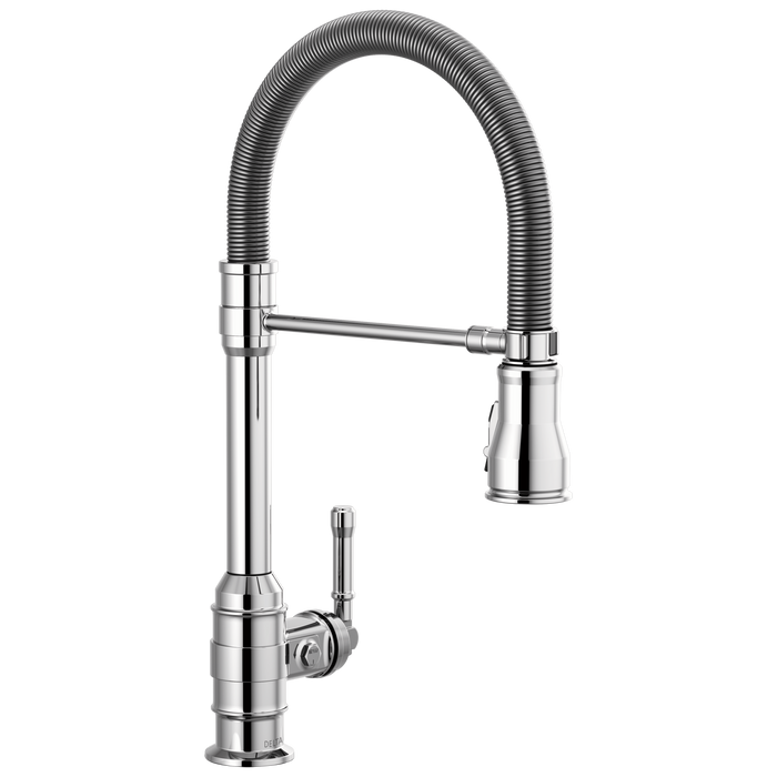 Delta Delta Broderick™: Single Handle Pull-Down Kitchen Faucet With Spring Spout