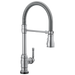 Delta Delta Broderick™: Single Handle Pull-Down Kitchen Faucet Spring Spout with Touch2O Technology