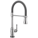 Delta Delta Broderick™: Single Handle Pull-Down Kitchen Faucet Spring Spout with Touch2O Technology