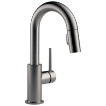 Load image into Gallery viewer, Delta Delta Trinsic: Single Handle Pull-Down Bar/Prep Kitchen Limited Swivel
