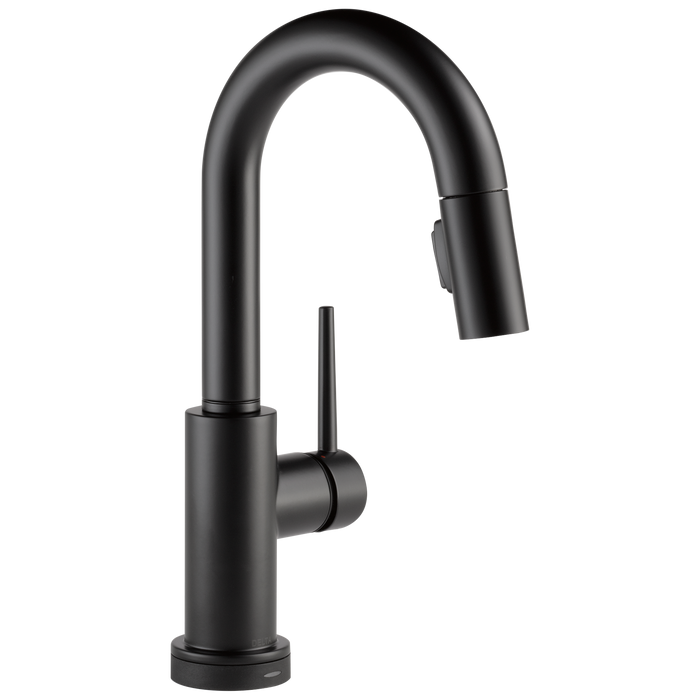 Delta 9959T-DST Trinsic Single Handle Pull-Down Bar / Prep Faucet with Touch2O Technology