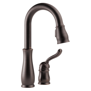 Delta Leland: Single Handle Pull-Down Bar / Prep Faucet