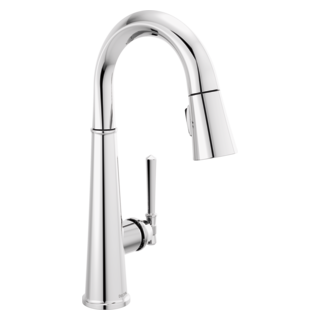 Delta Emmeline: Single Handle Pull Down Bar/Prep Faucet