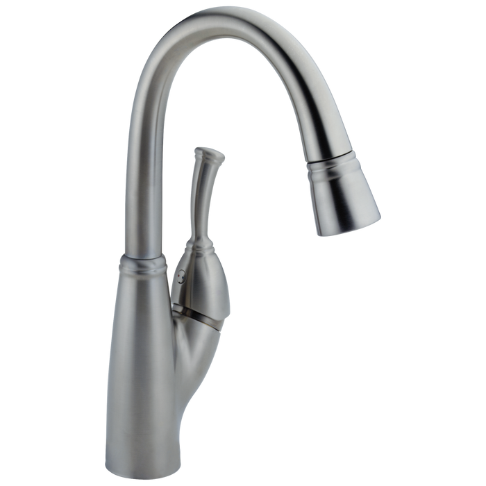 Delta 999-DST Allora Single Handle Pull-down Bar / Prep Faucet