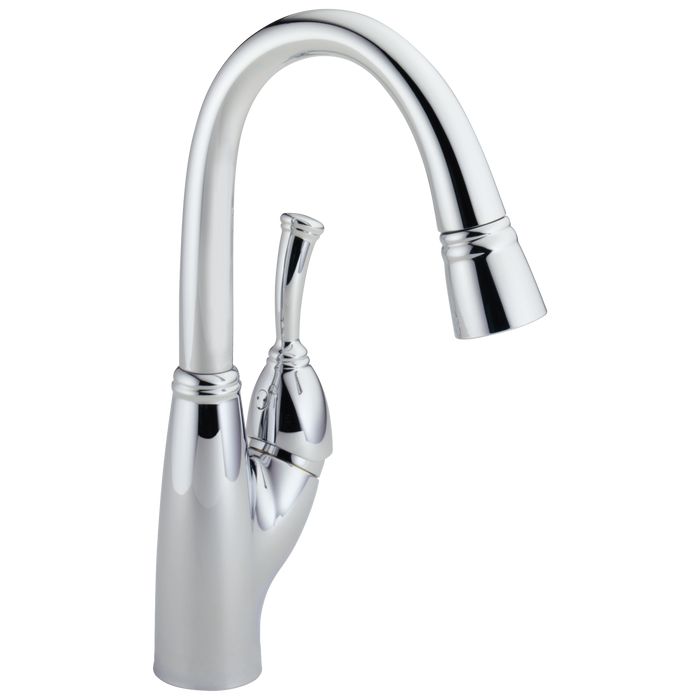 Delta 999-DST Allora Single Handle Pull-down Bar / Prep Faucet