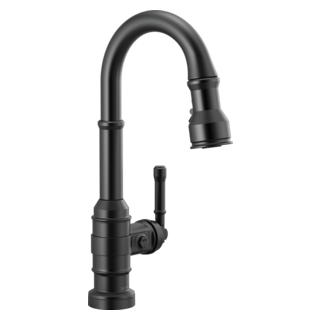 Delta Broderick: Single Handle Pull-Down Bar / Prep Faucet With Touch2O Technology