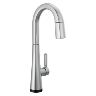 Delta Monrovia: Single Handle Pull-Down Bar/Prep Faucet with Touch2O Technology