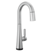 Delta Monrovia: Single Handle Pull-Down Bar/Prep Faucet with Touch2O Technology