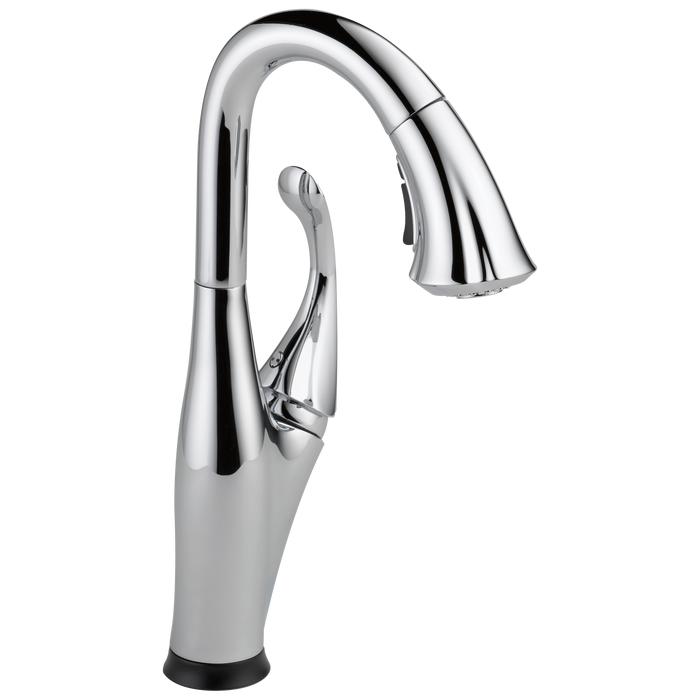 Delta 9992T-DST Addison Single Handle Pull-Down Bar / Prep Faucet with Touch2O Technology