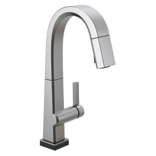 Delta Pivotal: Single Handle Pull Down Bar/Prep Faucet With Touch2O Technology