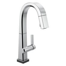 Load image into Gallery viewer, Delta Pivotal: Single Handle Pull Down Bar/Prep Faucet With Touch&amp;lt;sub&amp;gt;2&amp;lt;/sub&amp;gt;O Technology
