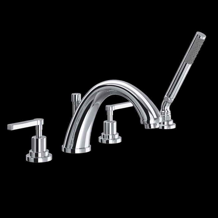 ROHL Lombardia® 4-Hole Deck Mount Tub Filler