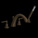 ROHL Lombardia® 4-Hole Deck Mount Tub Filler