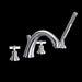 ROHL Lombardia® 4-Hole Deck Mount Tub Filler