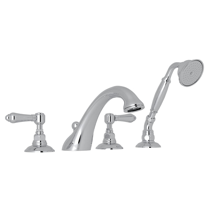ROHL Viaggio® 4-Hole Deck Mount Tub Filler