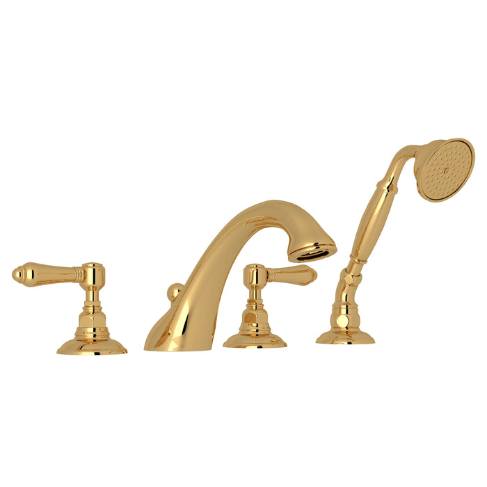 ROHL Viaggio® 4-Hole Deck Mount Tub Filler