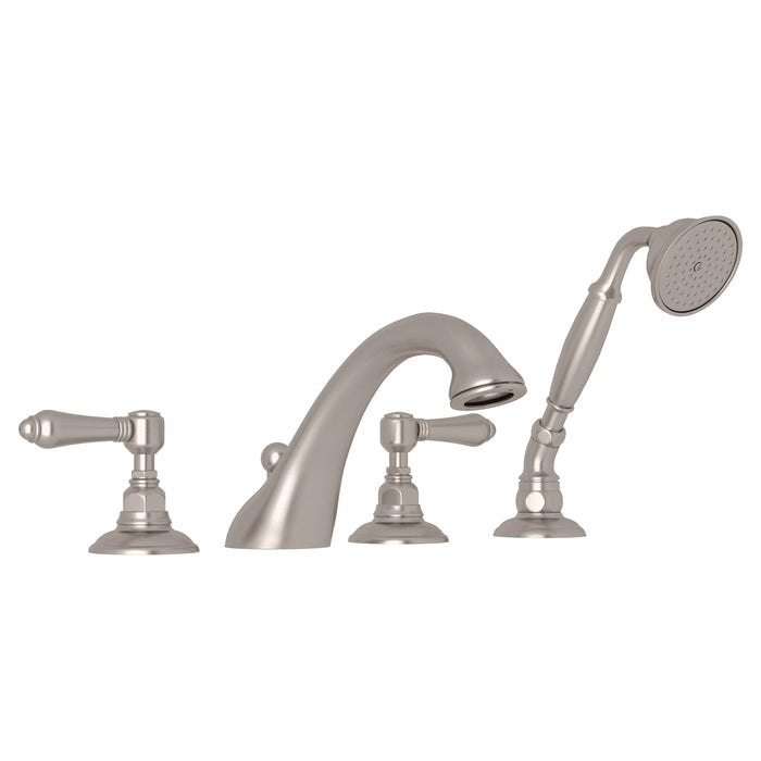 ROHL Viaggio® 4-Hole Deck Mount Tub Filler