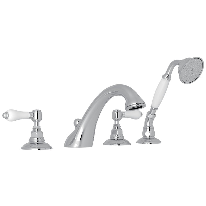 ROHL Viaggio® 4-Hole Deck Mount Tub Filler