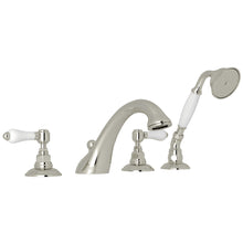 Load image into Gallery viewer, ROHL A1464 Viaggio® 4-Hole Deck Mount Tub Filler
