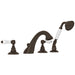 ROHL Viaggio® 4-Hole Deck Mount Tub Filler