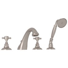 Load image into Gallery viewer, ROHL A1464 Viaggio® 4-Hole Deck Mount Tub Filler
