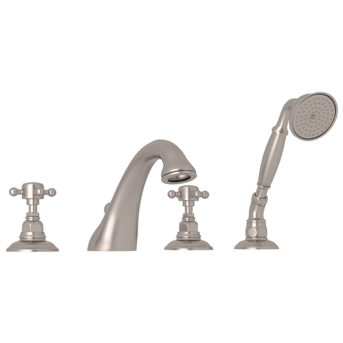 ROHL Viaggio® 4-Hole Deck Mount Tub Filler