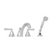 ROHL Palladian® 4-Hole Deck Mount Tub Filler