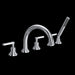 ROHL Lombardia® 5-Hole Deck Mount Tub Filler With C-Spout