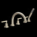 ROHL Lombardia® 5-Hole Deck Mount Tub Filler With C-Spout