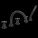 ROHL Lombardia® 5-Hole Deck Mount Tub Filler With C-Spout