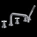 ROHL Lombardia® 5-Hole Deck Mount Tub Filler With U-Spout
