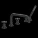 ROHL Lombardia® 5-Hole Deck Mount Tub Filler With U-Spout