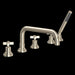 ROHL Lombardia® 5-Hole Deck Mount Tub Filler With U-Spout