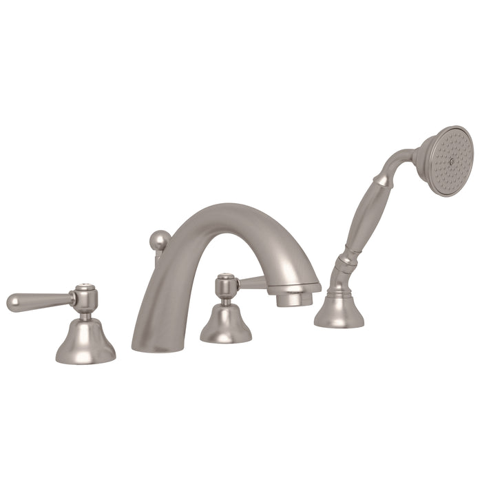 ROHL Verona 4-Hole Deck Mount Tub Filler