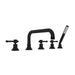 ROHL Campo 5-Hole Deck Mount Tub Filler