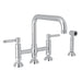 ROHL Campo Bridge Kitchen Faucet With Side Spray