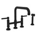 ROHL Campo Bridge Kitchen Faucet With Side Spray