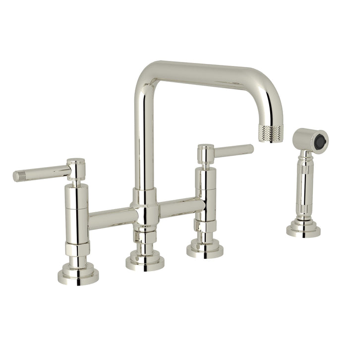 ROHL Campo Bridge Kitchen Faucet With Side Spray