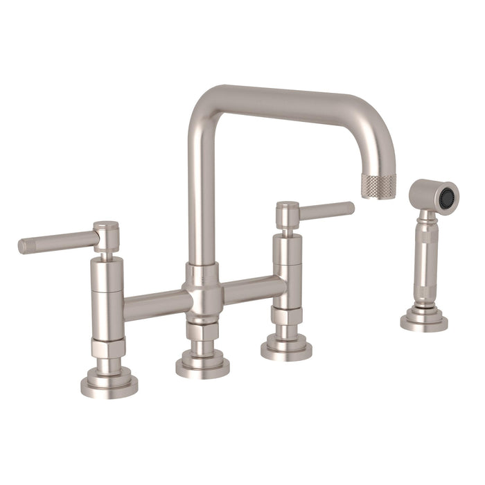 ROHL Campo Bridge Kitchen Faucet With Side Spray